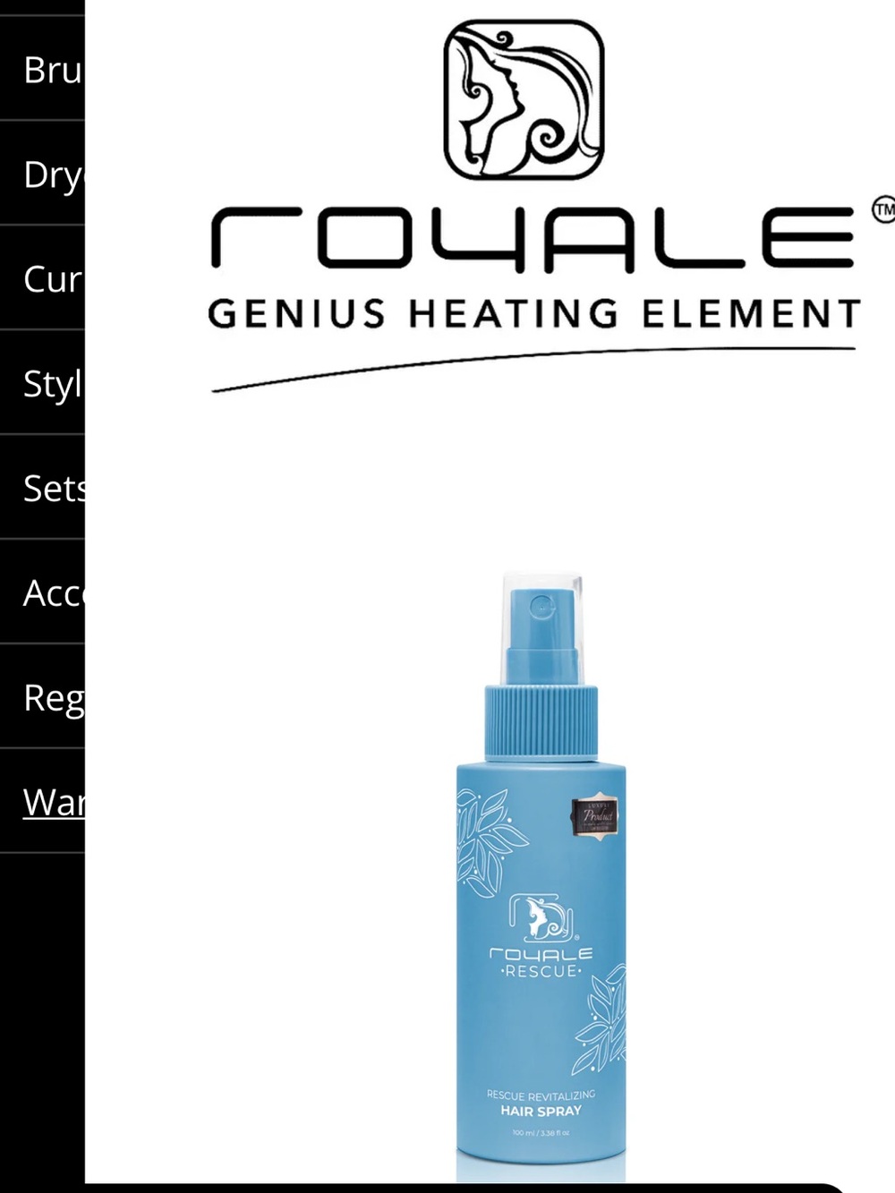 Royale Rescue Revitalizing Hair Spray